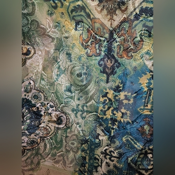 NEW BUTTON DOWN ONE PIECE SHIRT COORDINATE SET PLUS SIZE 1XL - Picture 3 of 5